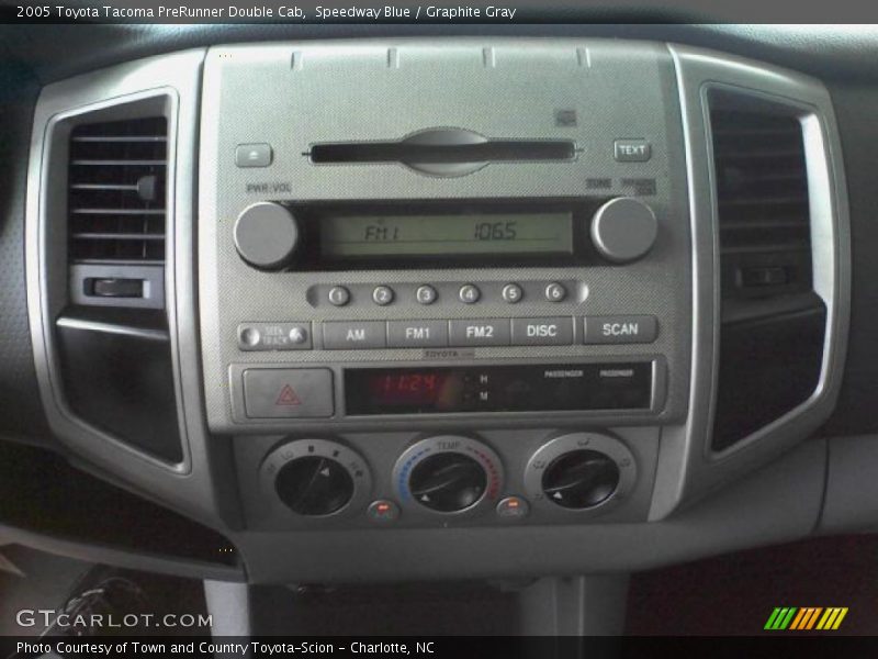 Speedway Blue / Graphite Gray 2005 Toyota Tacoma PreRunner Double Cab