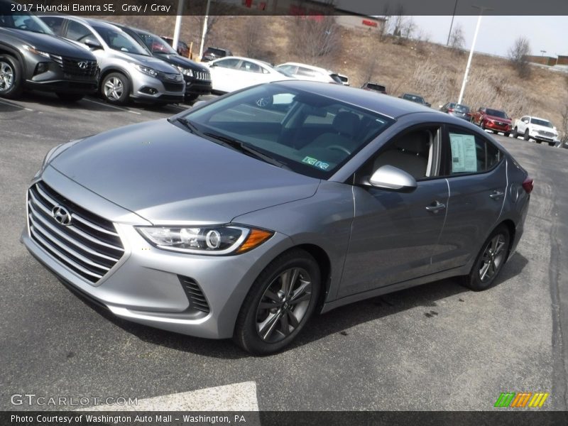Gray / Gray 2017 Hyundai Elantra SE