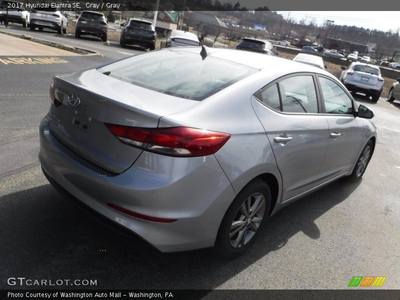 Gray / Gray 2017 Hyundai Elantra SE