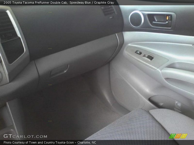 Speedway Blue / Graphite Gray 2005 Toyota Tacoma PreRunner Double Cab