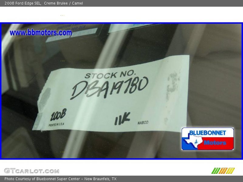 Creme Brulee / Camel 2008 Ford Edge SEL