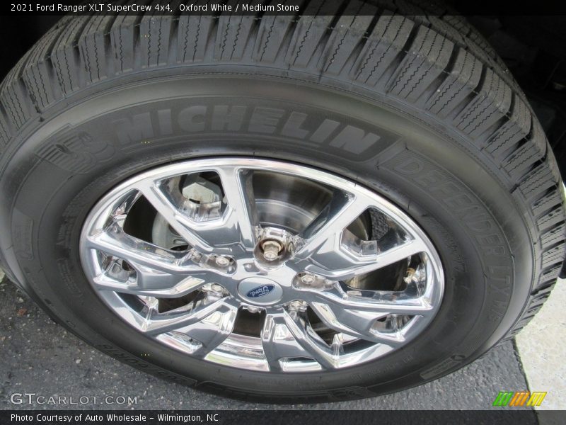 Oxford White / Medium Stone 2021 Ford Ranger XLT SuperCrew 4x4