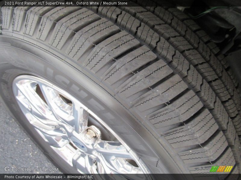 Oxford White / Medium Stone 2021 Ford Ranger XLT SuperCrew 4x4