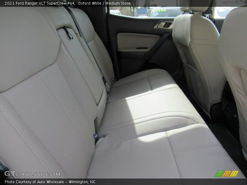 Oxford White / Medium Stone 2021 Ford Ranger XLT SuperCrew 4x4
