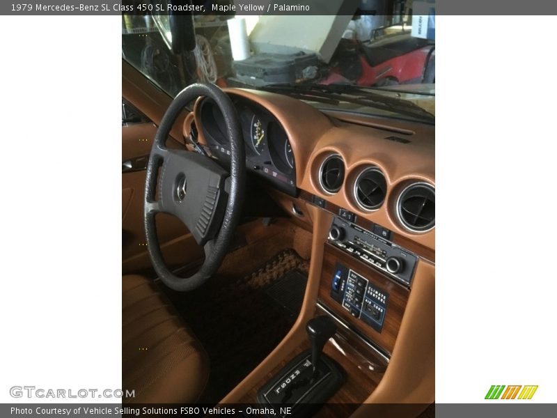 Controls of 1979 SL Class 450 SL Roadster