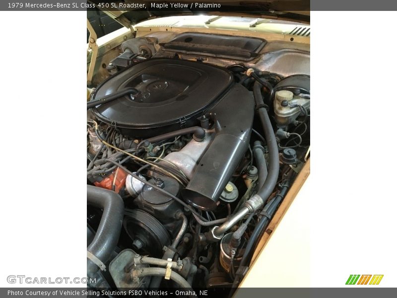  1979 SL Class 450 SL Roadster Engine - 4.5 Liter SOHC 16-Valve V8