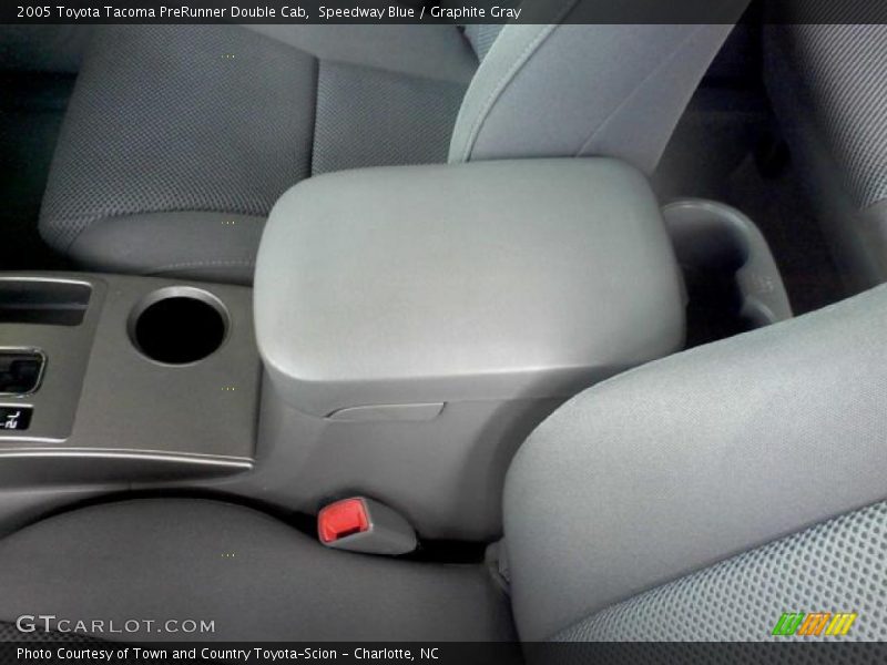 Speedway Blue / Graphite Gray 2005 Toyota Tacoma PreRunner Double Cab
