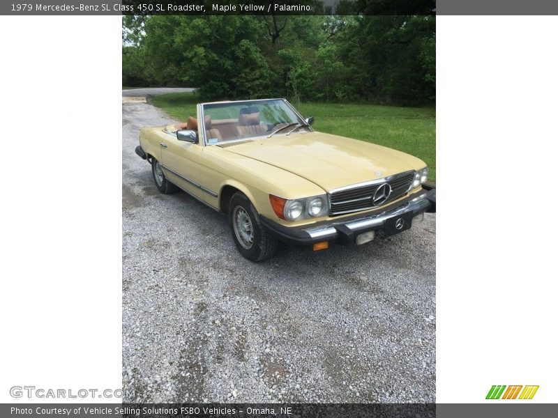 Front 3/4 View of 1979 SL Class 450 SL Roadster