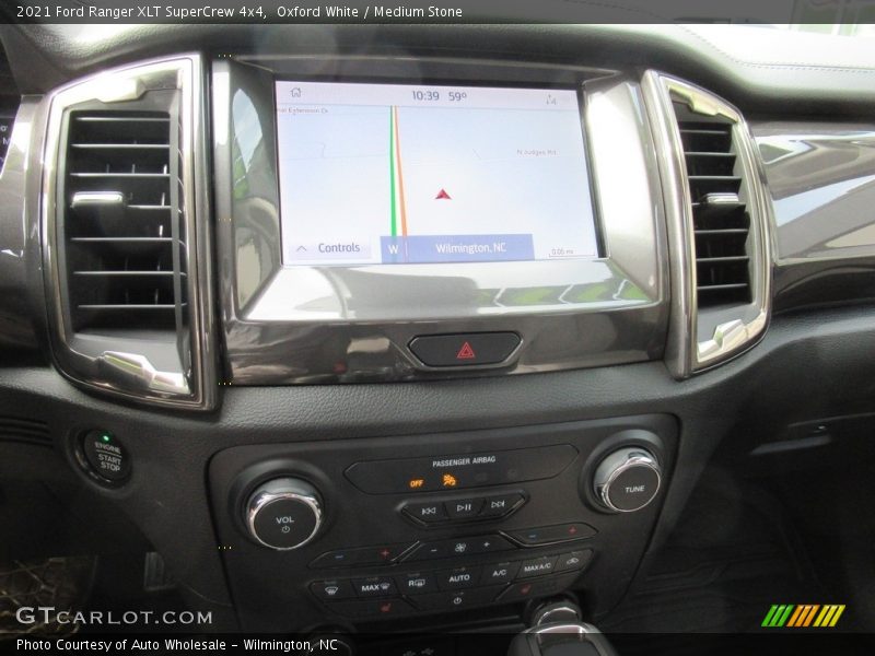 Oxford White / Medium Stone 2021 Ford Ranger XLT SuperCrew 4x4