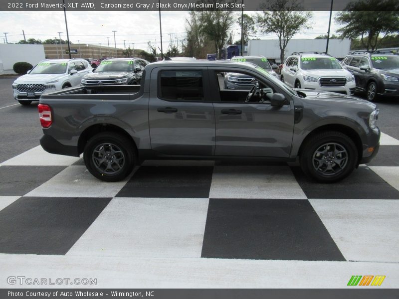 Carbonized Gray / Black Onyx/Medium Dark Slate 2022 Ford Maverick XLT AWD
