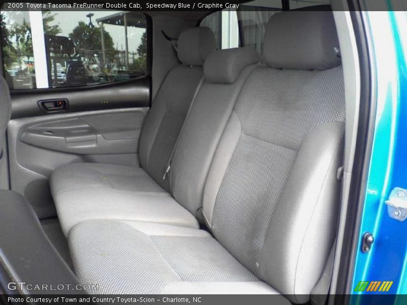 Speedway Blue / Graphite Gray 2005 Toyota Tacoma PreRunner Double Cab