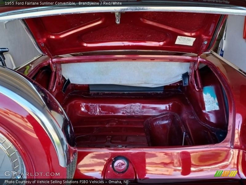  1955 Fairlane Sunliner Convertible Trunk