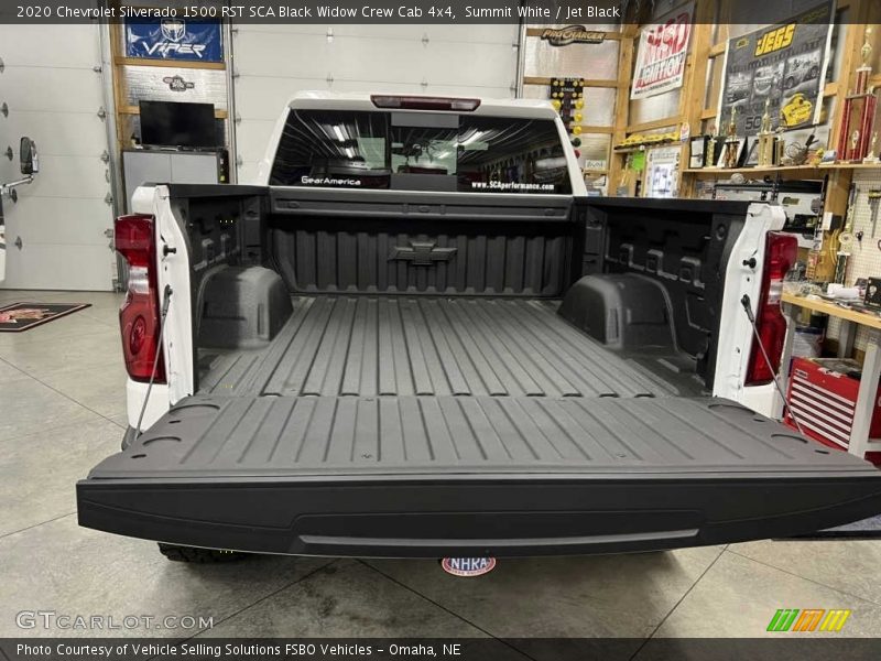 Summit White / Jet Black 2020 Chevrolet Silverado 1500 RST SCA Black Widow Crew Cab 4x4