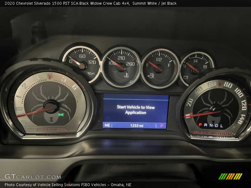  2020 Silverado 1500 RST SCA Black Widow Crew Cab 4x4 RST SCA Black Widow Crew Cab 4x4 Gauges