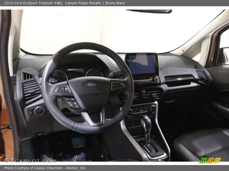 Canyon Ridge Metallic / Ebony Black 2019 Ford EcoSport Titanium 4WD