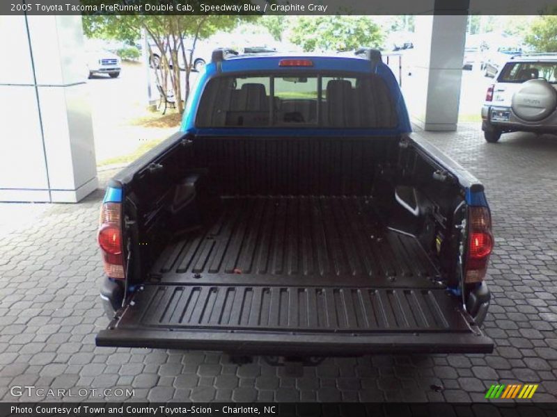 Speedway Blue / Graphite Gray 2005 Toyota Tacoma PreRunner Double Cab