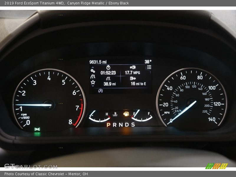 Canyon Ridge Metallic / Ebony Black 2019 Ford EcoSport Titanium 4WD