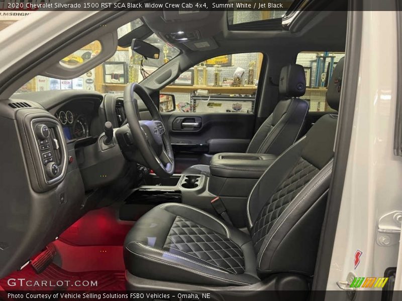  2020 Silverado 1500 RST SCA Black Widow Crew Cab 4x4 Jet Black Interior