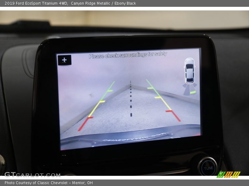 Canyon Ridge Metallic / Ebony Black 2019 Ford EcoSport Titanium 4WD