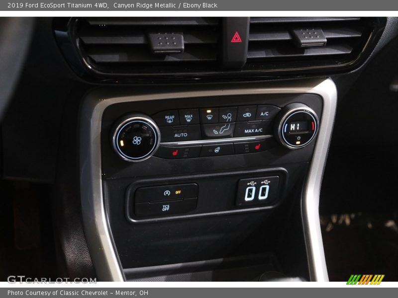 Canyon Ridge Metallic / Ebony Black 2019 Ford EcoSport Titanium 4WD