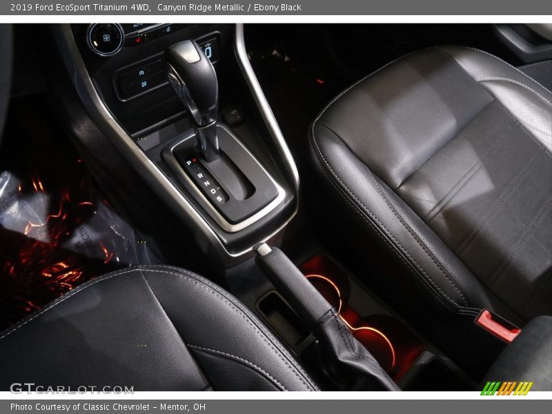 Canyon Ridge Metallic / Ebony Black 2019 Ford EcoSport Titanium 4WD