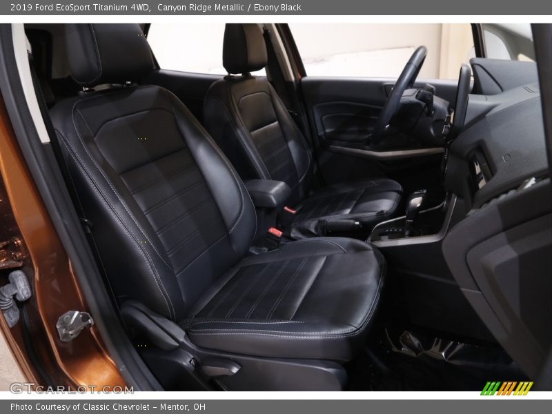 Canyon Ridge Metallic / Ebony Black 2019 Ford EcoSport Titanium 4WD