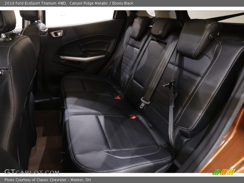 Canyon Ridge Metallic / Ebony Black 2019 Ford EcoSport Titanium 4WD