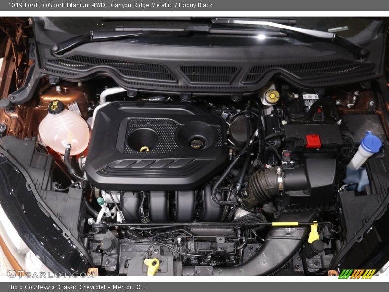 Canyon Ridge Metallic / Ebony Black 2019 Ford EcoSport Titanium 4WD