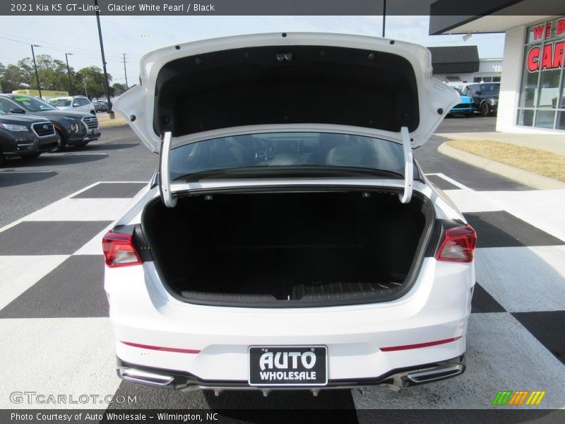 Glacier White Pearl / Black 2021 Kia K5 GT-Line