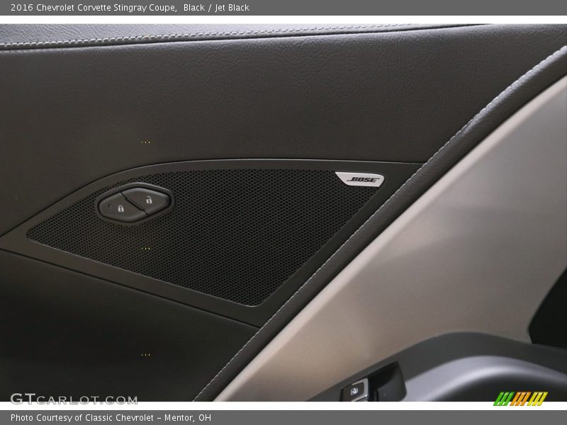 Black / Jet Black 2016 Chevrolet Corvette Stingray Coupe
