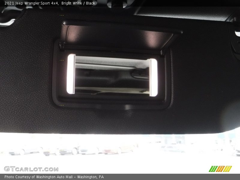 Bright White / Black 2021 Jeep Wrangler Sport 4x4