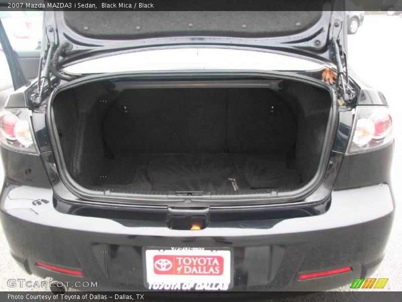 Black Mica / Black 2007 Mazda MAZDA3 i Sedan