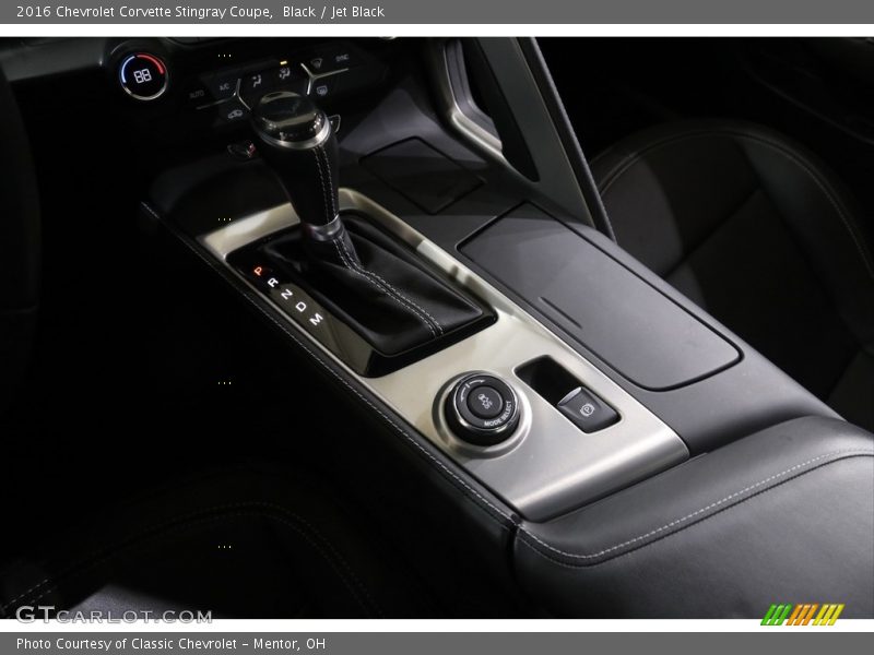 Black / Jet Black 2016 Chevrolet Corvette Stingray Coupe