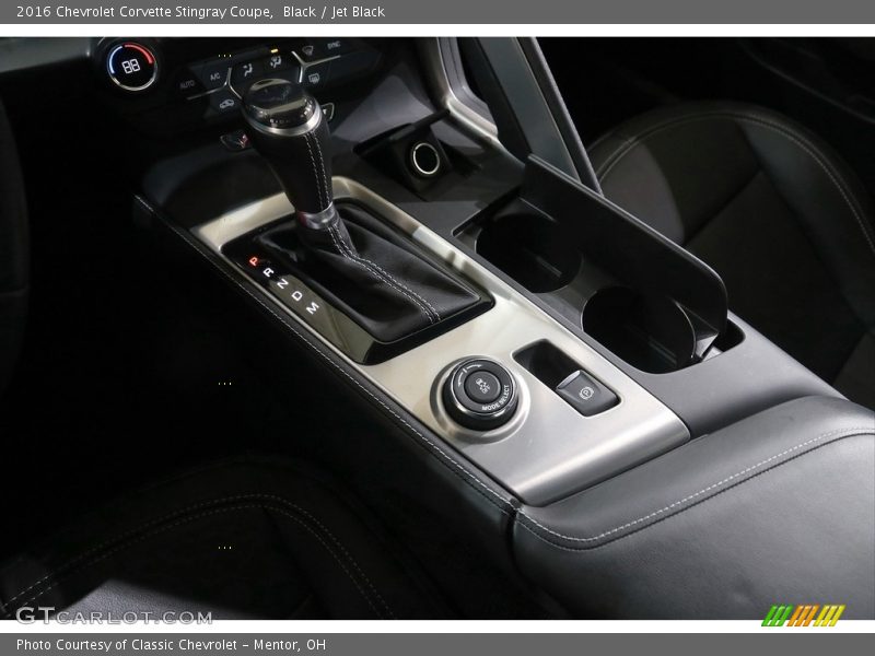 Black / Jet Black 2016 Chevrolet Corvette Stingray Coupe