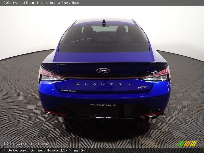 Intense Blue / Black 2021 Hyundai Elantra N-Line