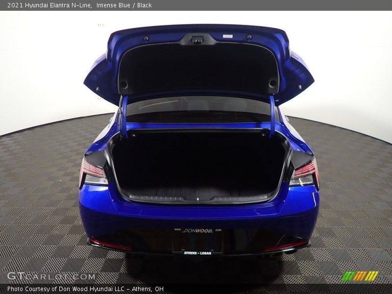 Intense Blue / Black 2021 Hyundai Elantra N-Line