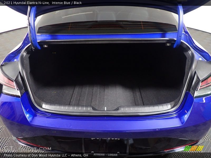 Intense Blue / Black 2021 Hyundai Elantra N-Line
