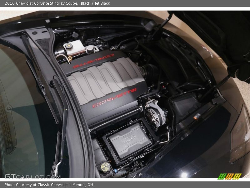 Black / Jet Black 2016 Chevrolet Corvette Stingray Coupe