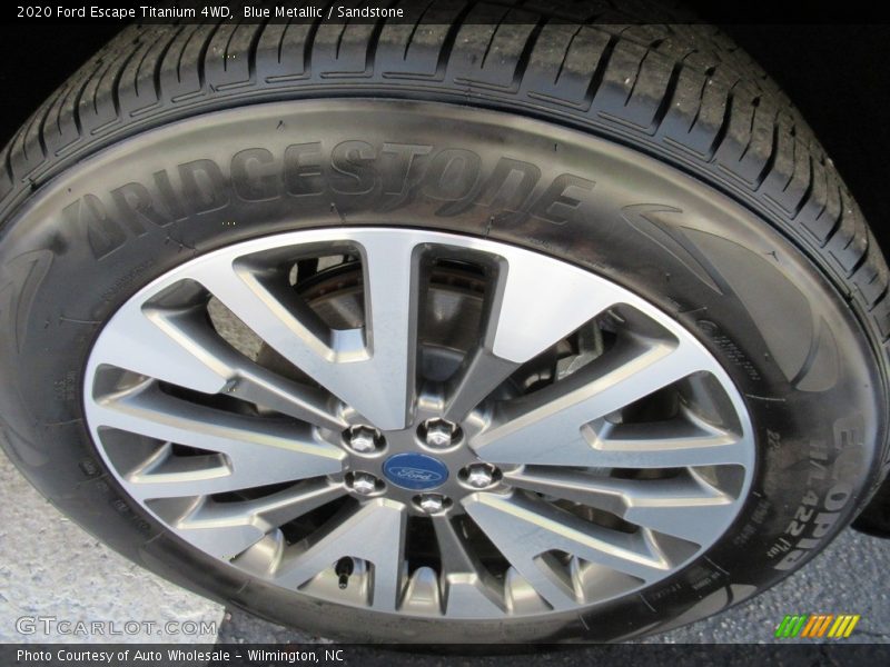 Blue Metallic / Sandstone 2020 Ford Escape Titanium 4WD