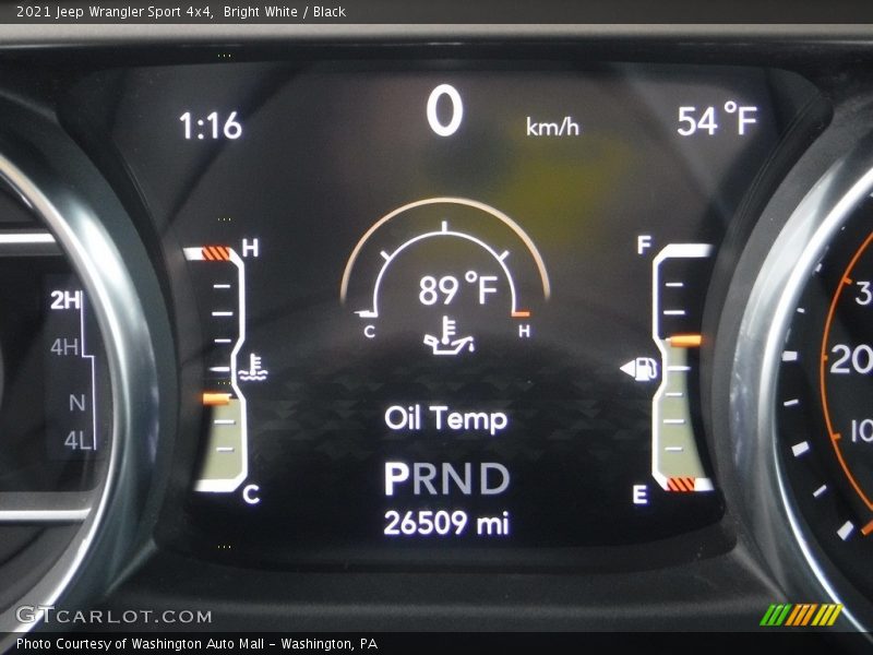 Bright White / Black 2021 Jeep Wrangler Sport 4x4