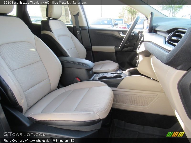 Blue Metallic / Sandstone 2020 Ford Escape Titanium 4WD