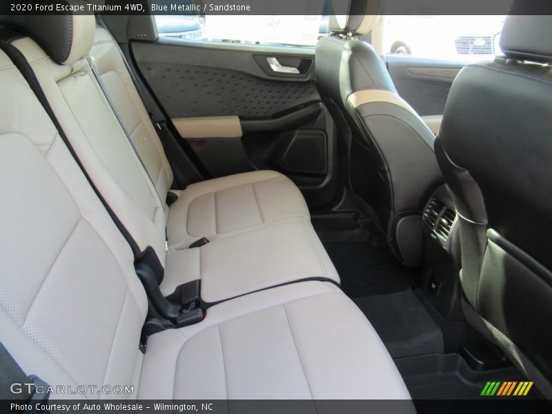 Blue Metallic / Sandstone 2020 Ford Escape Titanium 4WD