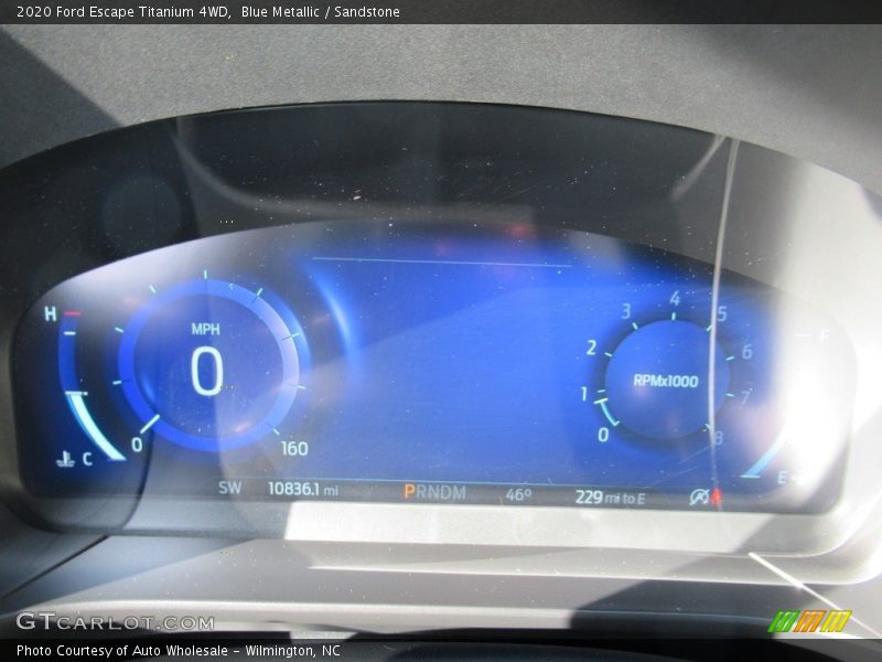 Blue Metallic / Sandstone 2020 Ford Escape Titanium 4WD