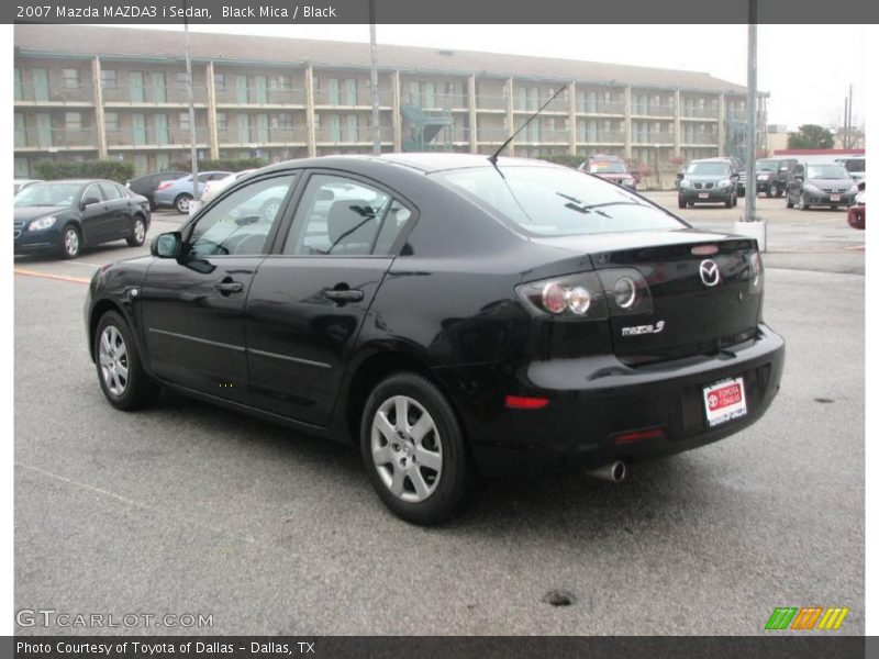 Black Mica / Black 2007 Mazda MAZDA3 i Sedan