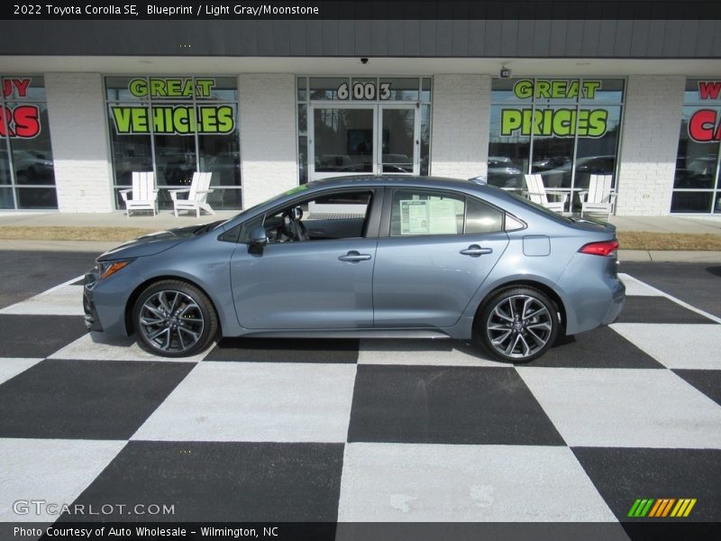 Blueprint / Light Gray/Moonstone 2022 Toyota Corolla SE