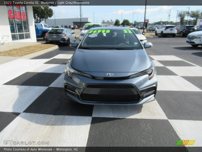 Blueprint / Light Gray/Moonstone 2022 Toyota Corolla SE