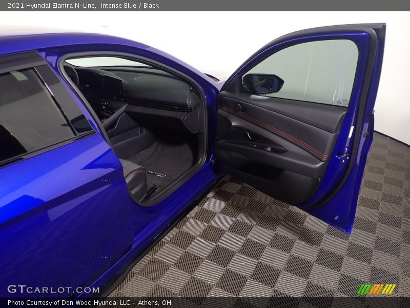 Intense Blue / Black 2021 Hyundai Elantra N-Line