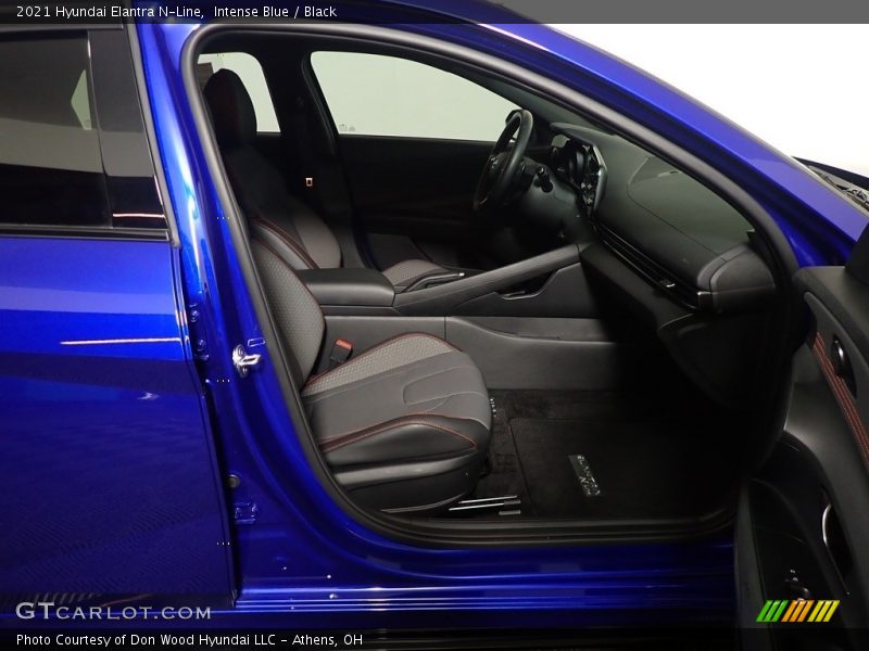 Intense Blue / Black 2021 Hyundai Elantra N-Line