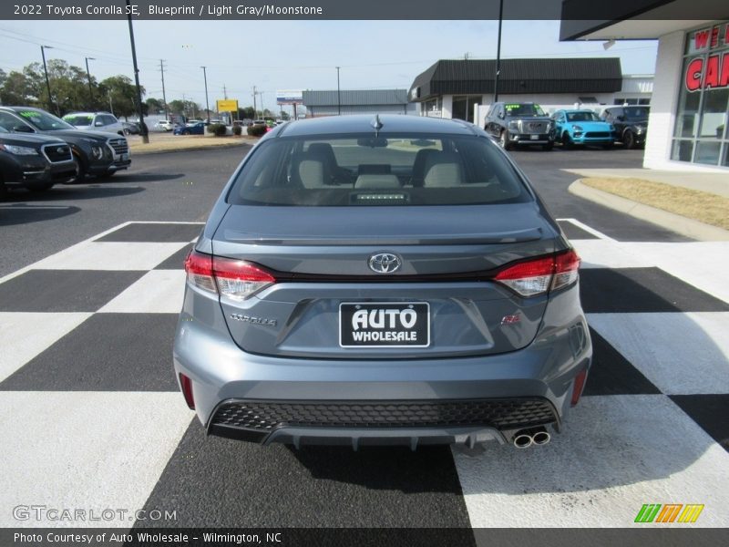 Blueprint / Light Gray/Moonstone 2022 Toyota Corolla SE