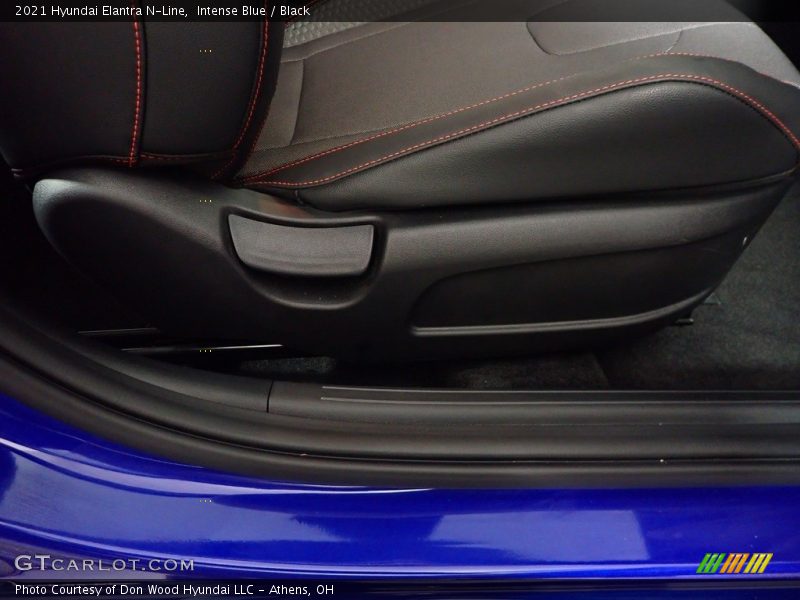 Intense Blue / Black 2021 Hyundai Elantra N-Line